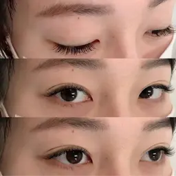 初回限定🟡エクステ40+40。保湿美容液仕上げ付き！フラットラッシュ、カラーエクステ変更可能。