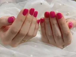 オフあり✨ハンドワンカラー・ラメグラデーション💎甘皮ケア込