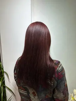 【ミニモ限定🍷】〝15時〜17時からの施術スタート限定🌱〟《ブリーチなし》暖色系カラーモデル🍒