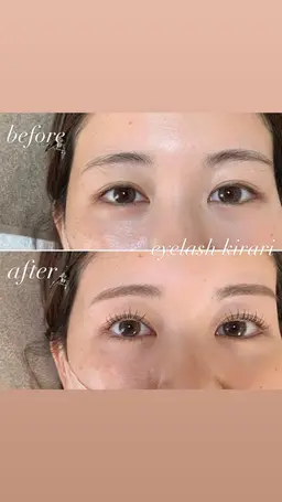 アイブロウwax／眉メイク＆ラッシュリフト(上)