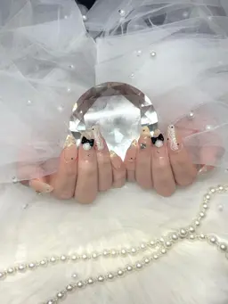 オフ込み90分つけ放題コース🍒お時間内にできるデザインになります👶🏻（目安2～4本アート）