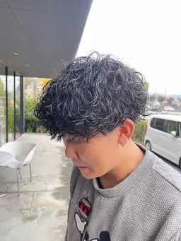 ミニモ限定】メンズパーマ＋カット