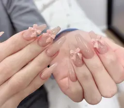 チップ長さ出し10本グラデーション