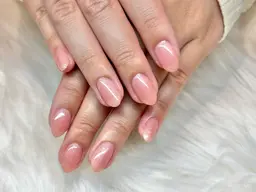 【ハンド】オフ込み×ワンカラー/ラメグラデーション💅🏻❤️