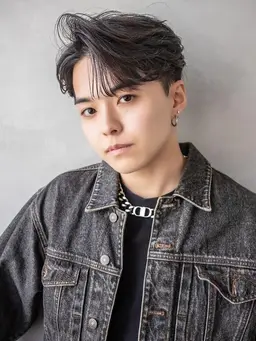 メンズカット+ニュアンスパーマ［メンズサロン/北千住駅］