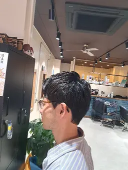 メンズカット+白髪染めカラー