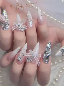 🎉季節限定】 クリスマスチップ 長さだ し10本+ デザインやり放題 持ち込み可 (60分-120分)