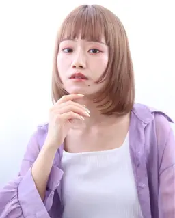 【ボブ】🌼エヌドットカラー＋オージュアケア 🌼※ミルボンID登録必須⚠️ 白髪染め可◎ブリーチ不可🙅