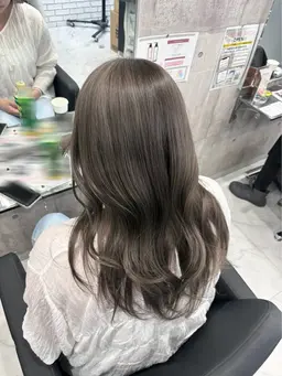 『10月ミニモ限定!!』🍯‎🤍根元ブリーチリタッチ＋全体カラー🫧‪🪞元々ブリーチ毛の方大大大必見ｯ🙈💕