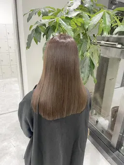 【🌿ミニモ学割🌿】透明感バツグン垢抜けヘア🫧ブリーチなしダブルカラー＋オリジナルトリートメント🤎