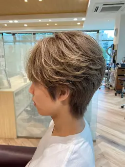 【メンズ限定】カット＋イルミナカラー＋オージュアトリートメント