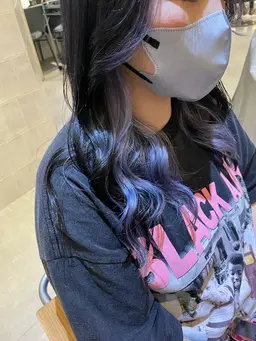 ⋆⸜🌷⸝‍⋆カット➕イヤリングカラー『イヤリングブリーチ+極潤カラー』➕美潤トリートメント⋆⸜🌷⸝‍⋆