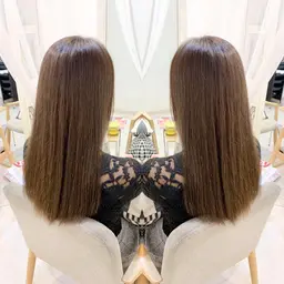 【髪質改善】カット＋縮毛矯正＋オージュアトリートメント