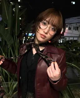 【平日50%offクーポン🪽ボブカット＋カラー】ぱつっとライン感のあるbob🏳️‍⚧️/艶カラー/暖色カラー