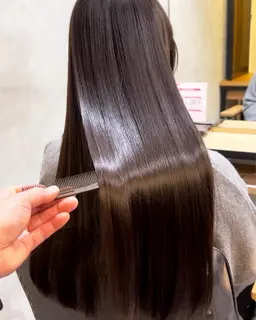 🟩【平日限定】艶感カラー+ 《資生堂プロ》酸熱フルコーストリートメント →9200円