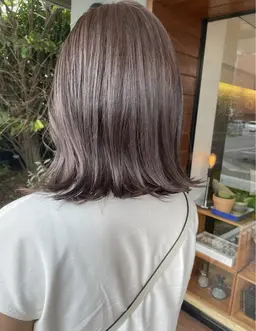 ⚠️平日限定‼️トーンダウンカラー🩶 ̖́-