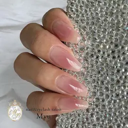 【オフありの方】じゅわっと感が可愛すぎる!チークネイル♪