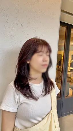 ✂️⸒⸒カット＋シャンプー【セミロング】