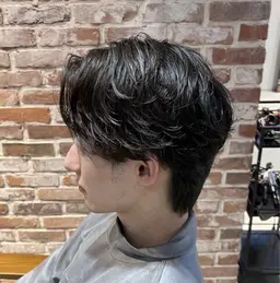 ⭐️メンズ限定⭐️似合わせメンズカット＋ニュアンスパーマ＋プレミアムトリートメント