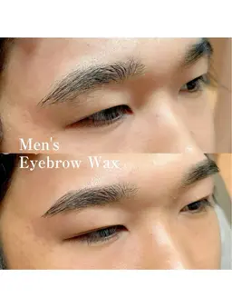 メンズ眉スタイリング