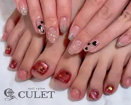 フットバス付き❣️フットマグネットワンカラー✨選べる30種類💅🏻❤️