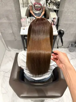 イルミナカラー＋髪質改善ULTOWA