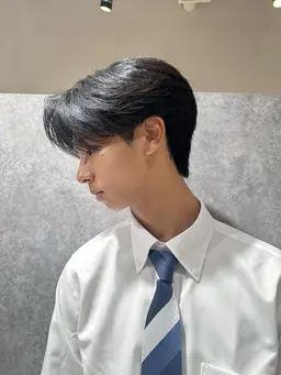 メンズカット+パーマ