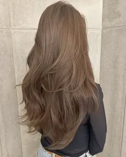 ブリーチなしW color + treatment✨️