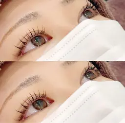 モチ抜群で自まつ毛への負担も軽減!🍒カシミヤセーブル120本🍒