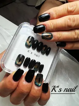 八王子初⭐️長持ちチップネイル⭐️ワンホンショートデザインコースA