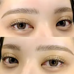 【SETで垢抜け】美眉スタイリング＋まつ毛パーマ《トリートメント付き》