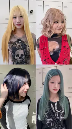 【個性引き出すハイトーンカラーしたい方必見🐱♡】ケアトリプルカラー＋オリジナルトリートメント＋炭酸泉＋スタイリング