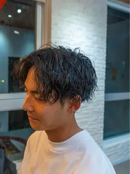 【メンズ限定】カット+ツイストorスパイラルパーマ