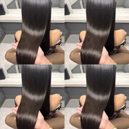 ケアカラー🌱＋トリートメント＋超音波アイロン✨️【イルミナカラー/艶髪/ブルーブラック/シルバー/秋葉原】
