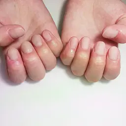【クリア】シンプルネイル