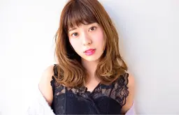 【肩より下の長さのお客様✨】カット&透明感カラー🍀
