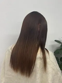 🌟縮毛矯正【ストレートパーマ /柔らか縮毛矯正/ロング料金なし】