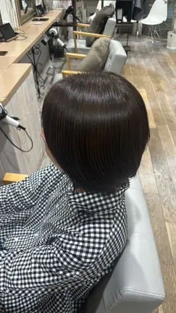 グラデーションボブカット