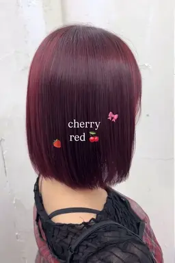 ブリーチなしワンカラー➕トリートメント🐰❤︎