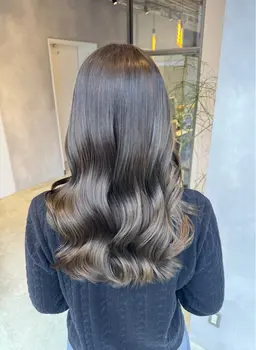 【ご新規様】✨当日限定✨ブリーチなしダブルカラー¥9800ブリーチなしで透明感💖オリーブ／ミルクティー／ワインレッド