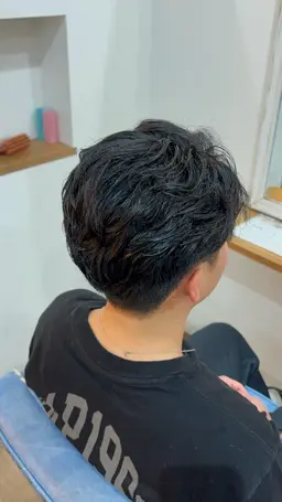 メンズ＊カットパーマ