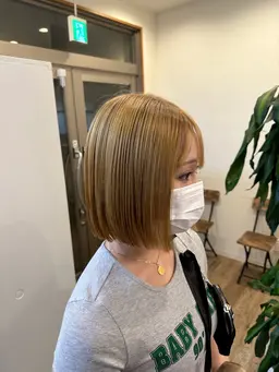 【minimo限定🤩】カット＋透明感カラー ＋最高級5STEPトリートメント🍀 ̖́-