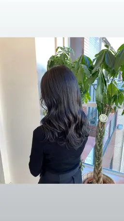 ケアカラー➕髪質改善5step HITAトリートメント