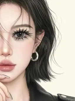 💖新規マツパ【SNS大人気！】韓国風上まつ毛パーマ似合わせカールデザイン ¥5980→¥4000束感コーティング仕上