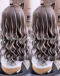 【この冬染めれない人におすすめ✨】ポイント艶エクステ　40本つけ放題❤️‍🔥