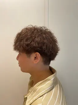 メンズカット+メンズパーマ