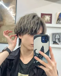 ‪✂︎‬メンズカット+デザインカラー🍃 (お写真撮らせていただける方限定📸)⚠️バレイヤージュ不可