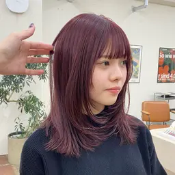 【7・8月限定】 🎀カット➕ブリーチ無しダブルカラー✨