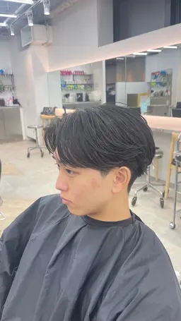 【ミニモ限定価格✂️】学生さんや社会人さんから圧倒的人気🔥カット➕ニュアンスパーマ(フェザーパーマも可)
