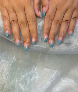 グラデーション🩵ネイルモデルクーポン